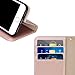 iPhone 8 Plus Wallet Case, iPhone 7 Plus Wallet Case, COCASES Premium Leather Detachable Magnet Folio Stand Cover with Wrist Strap 5.5'' - Rose Gold