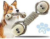 Petony Flossy Teething Playing Dog Rope Tug Toy Chew Toy