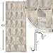 Aristocrat Homewares Over The Door Shoe Rack and Closet Organizer System with 24 Extra Large Heavy Duty Pockets from