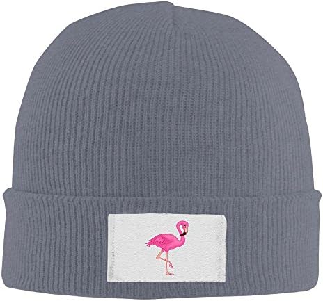 Customized Pink Flamingo Antic Unisex Fleece Winter Warm Cuff Long Beanie
