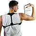 Posture corrector for women men & kids – back wearable & easy adjustable clavicle brace – unnoticeable & comfortable shoulder support for sitting, slouching & hunching, sports,… by ALBURAQ