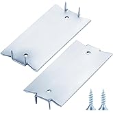 Wensilon(30 pcs) Zinc 1.5X3 Inch 16-Gauge Anti-Nail Protection Plate Shield, Nail Plate for Wood Studs, Steel Cable Wire Prot