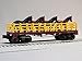 LIONEL General FLATCAR W Horses O Gauge