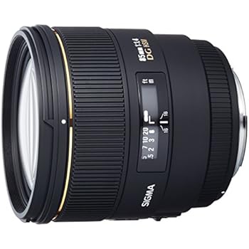 Amazon.com : Sigma 85mm f/1.4 DG HSM Art Lens for Canon EF