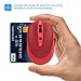 TECKNET Omni Small Portable 2.4G Wireless Optical Mouse with USB Nano Receiver for Laptop Computer, 18 Month Battery Life, 3 Adjustable DPI Levels: 2000/1500/1000 DPI