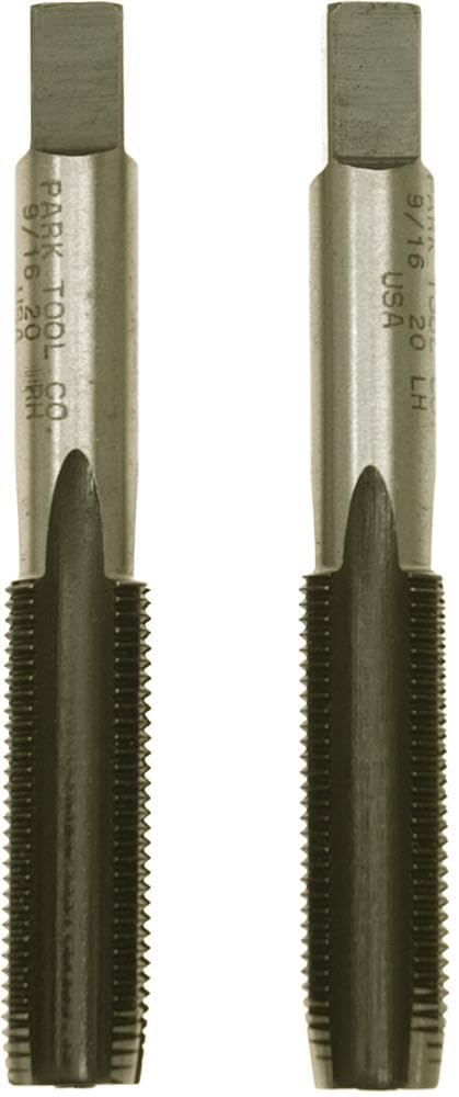 Park Tool Left and Right TAP-6 Pedal Tap Set Tool 9/16-Inch, Silver