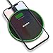 Wireless Charger Charging Pad Compatible for iPhone X, iPhone 8/8 Plus, Nexus 7/6/5, Galaxy S9/S9+/S8/S8+/S7/S7 Edge/S6, Nokia1520 and Other Devices, Provides Fast Charging Black