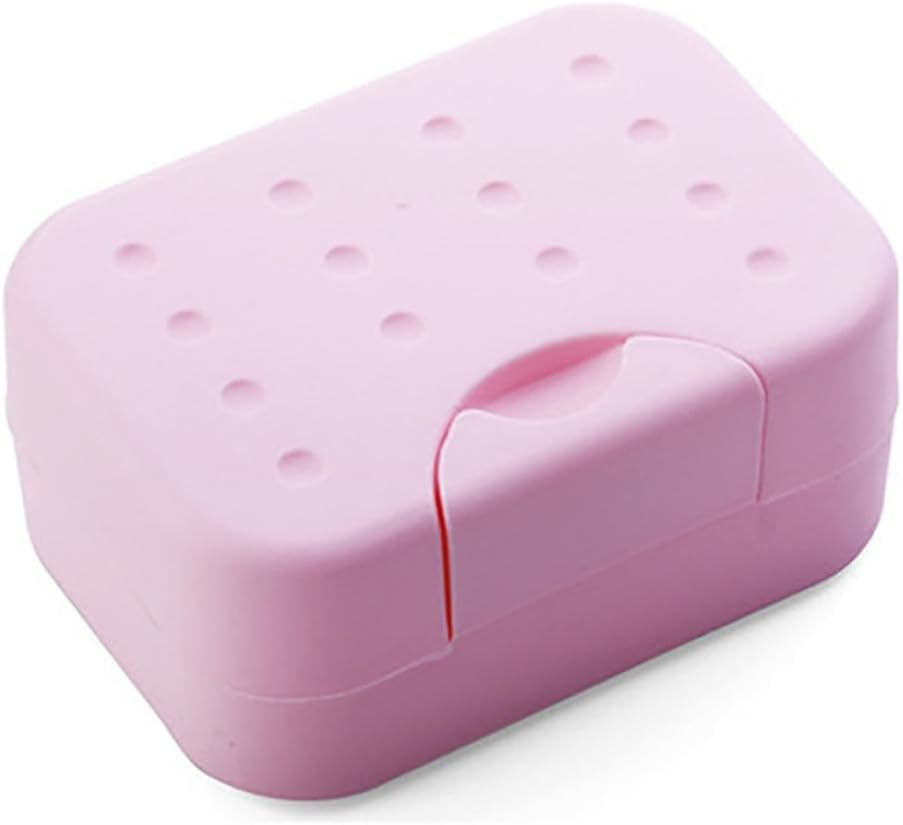 Vacally Travel Soap Dish Box Case Holder Soap Case Bar Soap Holder Keep Soap Dry And Clean
