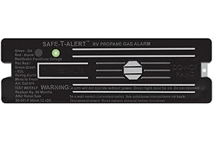 Safe-T-Alert 30-441-P-BL Classic Propane/LP Gas Alarm - 12V, 30 Series Surface Mount, Black