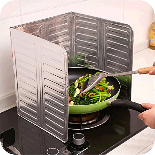 Saingace Kitchen Cooker Plate Deflector Plate Insulation Sheet Aluminum Insulation Cooking hogar cocina hot sa
