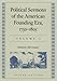 Political Sermons of the American Founding Era, 1730-1805 by 