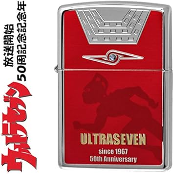 Amazon Zippo ジッポーライター オイル ライター ウルトラセブン 放送開始50年記念ジッポライター スポーツ アウトドア