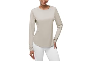 RAMUNRO Women's UPF 50+ Sun Protection Long Sleeve Shirts Rash Guard Shirts Lightweight Quick Dry Hiking Fishing Swim Shirts Outdoor