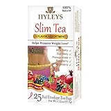 HYLEYS Tea Slim, Assortment, 25 Count (Pack of 12)