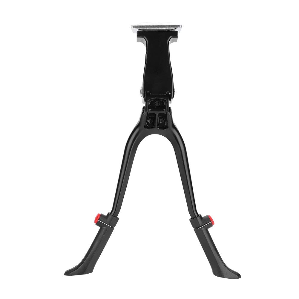 Bike Kickstand - Center Mount Double Leg Height Adjustable Bike Kickstand Stand Double Leg Kickstand Fits 24-28 inch Bicycle