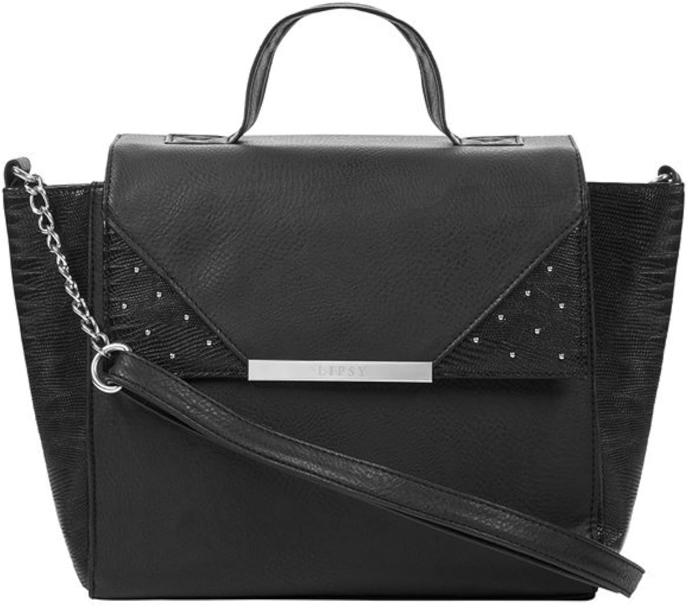 Lipsy Studded Satchel Handbag Amazon.co.uk
