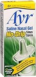 Ayr Saline Nasal Gel No-drip Sinus Spray With Soothing Aloe Vera, 0.75 (2)