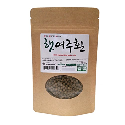 [Medicinal Korean Herbal Pills] 100% Natural Bitter Melon Pills (Bitter Melon/ì—¬ì£¼ í™˜) (8 oz)