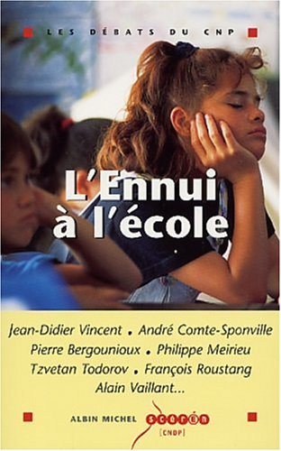 L' ennui à l'école