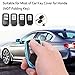 Qiaoba Smart Premium TPU Fall Car Key Soft Plating Protection Shell Case Cover,Key Fob Case for Accord Civic CRV Pilot Odyssey(Blue)