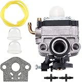 753-06220 Carburetor for Troy Bilt Built TB575EC TB525EC Curve Shaft Gas String Trimmer 575EC Carb MTD 753-06220A Parts Kit