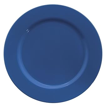 Amazon.com: Hubert Azul cena Plaste con borde ancho de ...