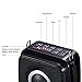 Portable PA System, Bluetooth Speaker with Microphone, 2 Mic and Speaker Portable & Rechargeable, Wireless Voice Amplifier 25 Watts for Teachers, Tour Guides etc S92