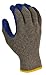 G & F Products 12 Pairs X-Large Rubber Latex Double Coated Work Gloves for Construction, gardening gloves, heavy duty Cotton Blend,3100XL,Blue