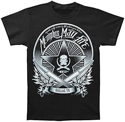 MEMPHIS MAY FIRE Logo Arkaik Collaboration Slim Fit T-Shirt XL NEW