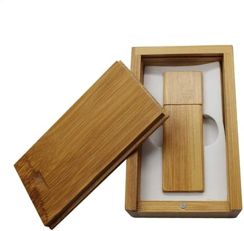 USB Flash Drive Wooden Bamboo Wood Box USB Flash Drive Pen ...