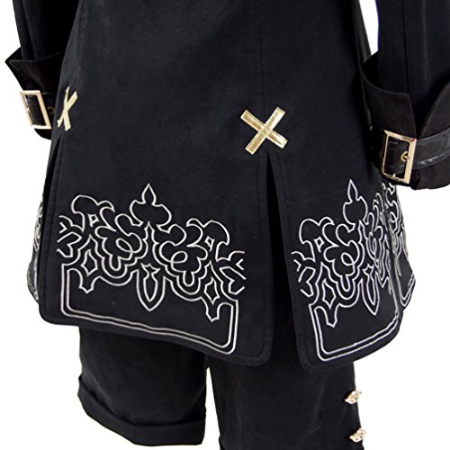 Yangxiao Black Suit Cosplay Costume Halloween Full Set - Image 6