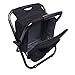 We Moment Folding Portable seat Backpack Fishing Cooler Beach Chair for Camping, Fishing, Watching Sports Events, Tailgating, Hiking, Picnics,Outdoor Lightweight Backpack Foldable Chair（Black）