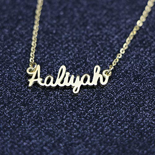 1 Initial+Necklace+Plated+Jewelry+Aaliyah