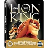 The Lion King: The Walt Disney Signature Collection SteelBook (Blu-ray+DVD+Digital) with Limited Edition Film Frames