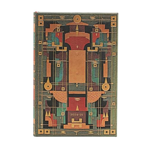 Paperblanks 18-Monatskalender 2025, Die Höhle des Löwen, Mini, Horizontal, Elastikband-Verschluss