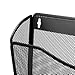 Veesun 3 Pack Wall Mount Single Pocket File Holder Organizer, Black