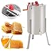 SUPER DEAL Pro 2 Frame Stainless Steel Honey Extractor Beekeeping Equipment Honeycomb Drum Bee Honey Harvest