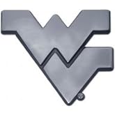 West Virginia University Mountaineers Chrome Plated Premium Metal Emblem Car Truck Motorcycle Logo