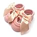 Elesa Miracle 3 Pairs Baby Girl Newborn Baby Photography Props Anti Slip Flower Pearl Bownote Socks