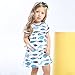 Fiream Girls Cute Cartoon Cotton Short Sleeve Dress(S0005A,2T)