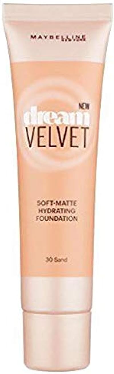 Maybelline Dream Velvet Foundation 30 Sand 30 ml Moisturising Matte 12h