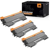 JARBO Compatible for Brother TN450 TN-450 Toner Cartridges, 3 Black, Use with Brother HL-2270DW HL-2280DW HL-2230 HL-2240 HL-224D Brother MFC-7860DW MFC-7360N Brother DCP-7065DN Printer