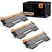 JARBO Compatible for Brother TN450 TN-450 Toner Cartridges, 3 Black, Use with Brother HL-2270DW HL-2280DW HL-2230 HL-2240 HL-224D Brother MFC-7860DW MFC-7360N Brother DCP-7065DN Printer primary