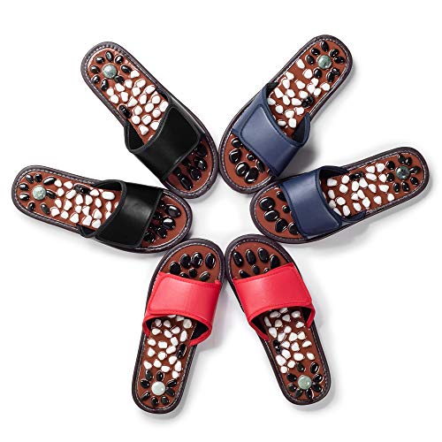 BYRIVER Natural Stone Deep Tissue Acupressure Foot Massage Slippers Shoes Sandals Reflexology Massager Relive Arthritis… - Image 6
