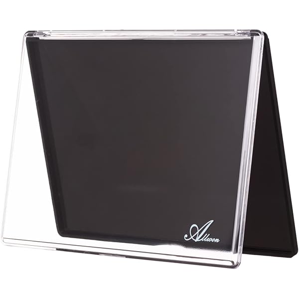 FRCOLOR 2Pcs Empty Lipstick Palette Empty Makeup Palette Painting Palette Box With 24 Grids For Eyeshadow Powder Blusher