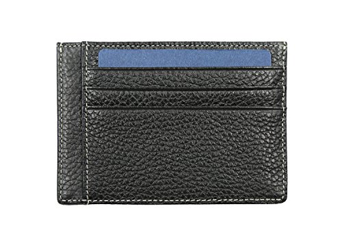 POLO SPORT RFID Minimalist Genuine Leather Slim Front Pocket Wallet
