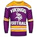 NFL Minnesota Vikings Ugly Glow In The Dark Sweater, Large