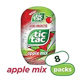 Tic Tac Mints, Apple Mix, 3.4 oz. Bottle Pack (8 Count)