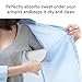 Underarm Shields Armpit Sweat Pads - iAbler [60 Pack] Fight Hyperhidrosis With Underarm Sweat Pads for women and men, Disposable Garment Guards For Women and Men - Individually Wrapped