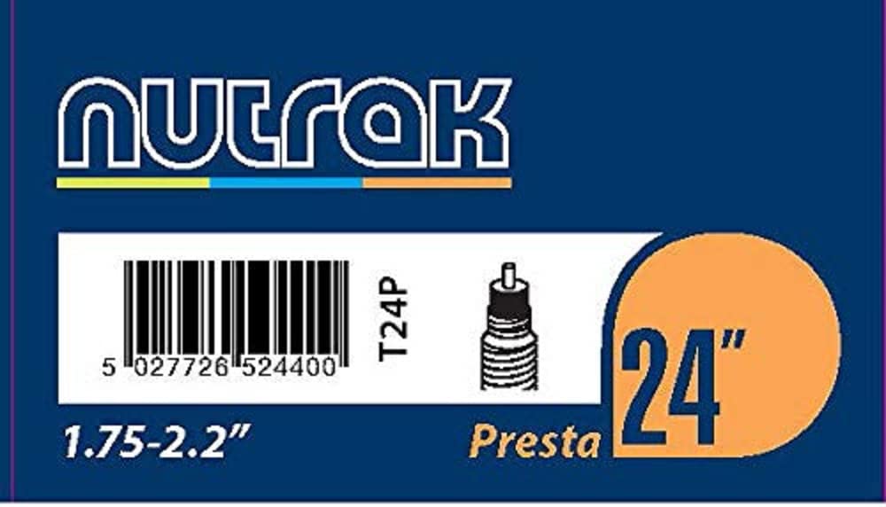 24 x 1.75-2.125 inch Presta inner tube
